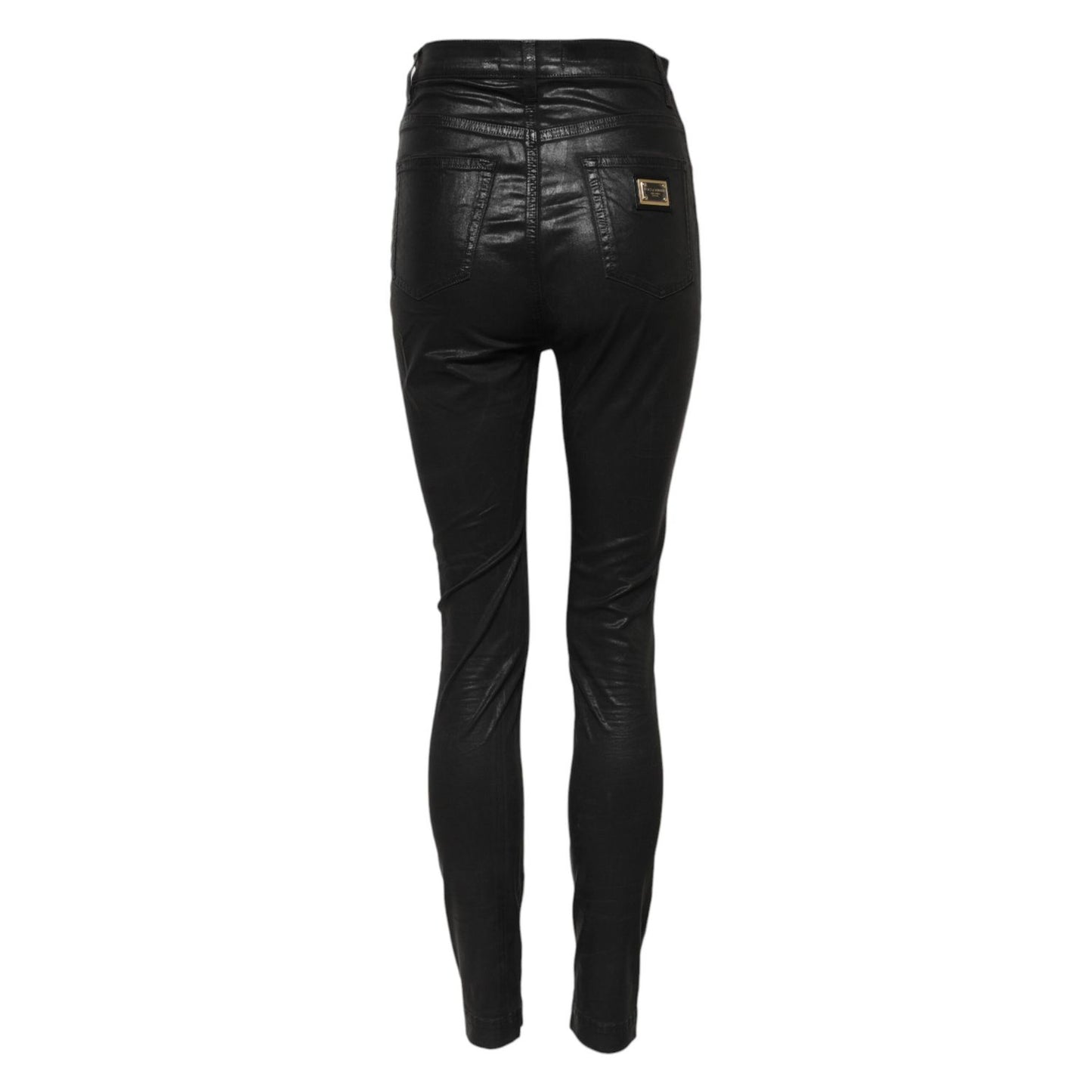 Dolce & Gabbana Black GRACE High Waist Skinny Denim Jeans