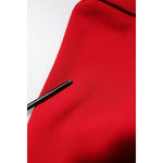 Armani Exchange Red Above Knee Long Sleeves Sheath Dress DR281342-38