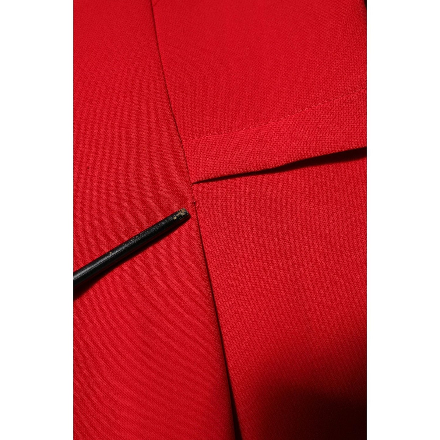 Armani Exchange Red Above Knee Long Sleeves Sheath Dress DR281342-38