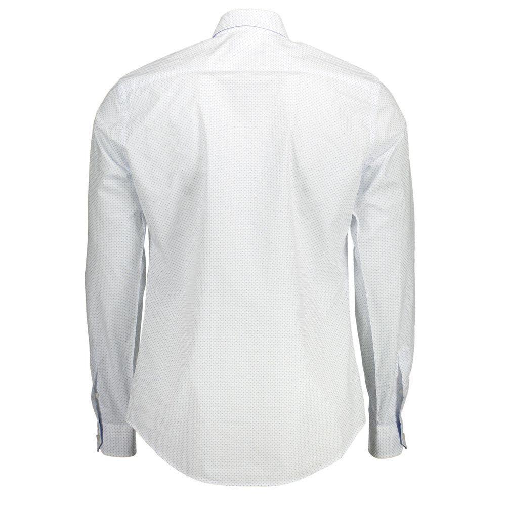 Harmont & Blaine White Cotton Shirt