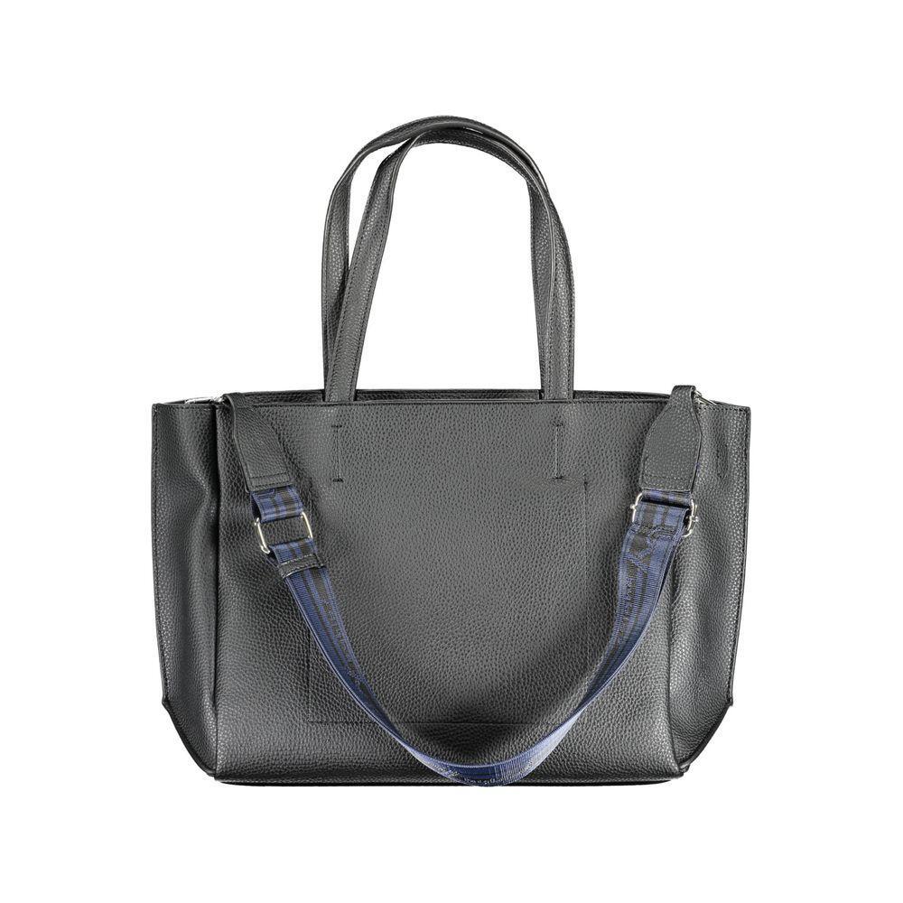 BYBLOS Black Polyethylene Handbag BY-17025