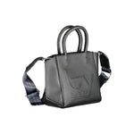 BYBLOS Black Polyethylene Handbag BY-17122