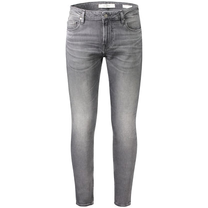 Guess Jeans Gray Cotton Men Jeans