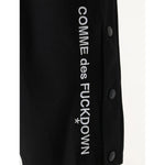 Comme Des Fuckdown Black Viscose Men Bermuda Short CO-15729-L