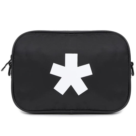 Comme Des Fuckdown Black Polyester Crossbody Bag CODEFU-13496