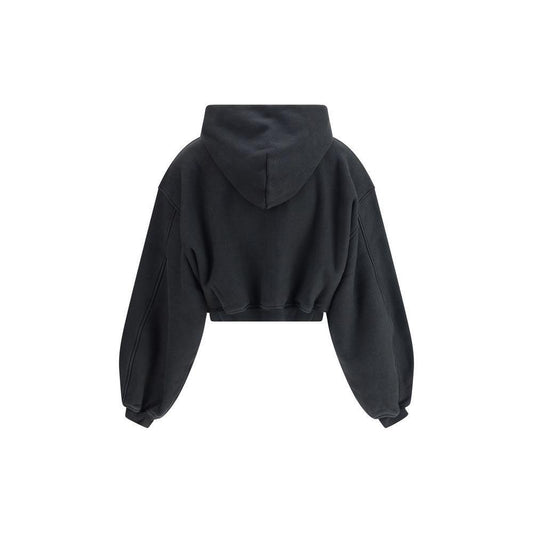 Alexander Wang Cropped zip-up Hoodie AL-1CC3251057001-S