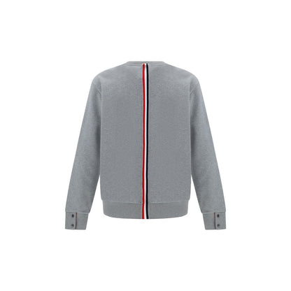 Thom Browne Gray Cotton Sweatshirt