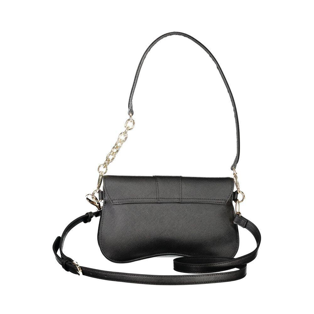 Mario Valentino Black Polyethylene Women Handbag VA-39077