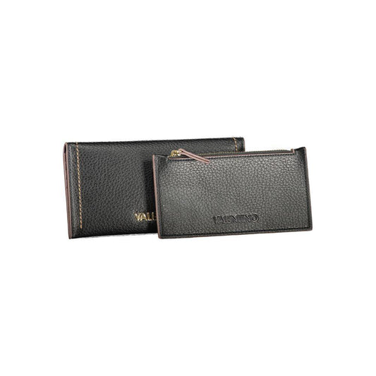 Mario Valentino Black Polyethylene Women Wallet VA-39079