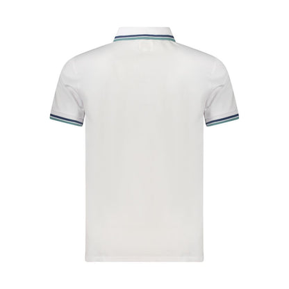 Guess Jeans White Cotton Men Polo Shirt