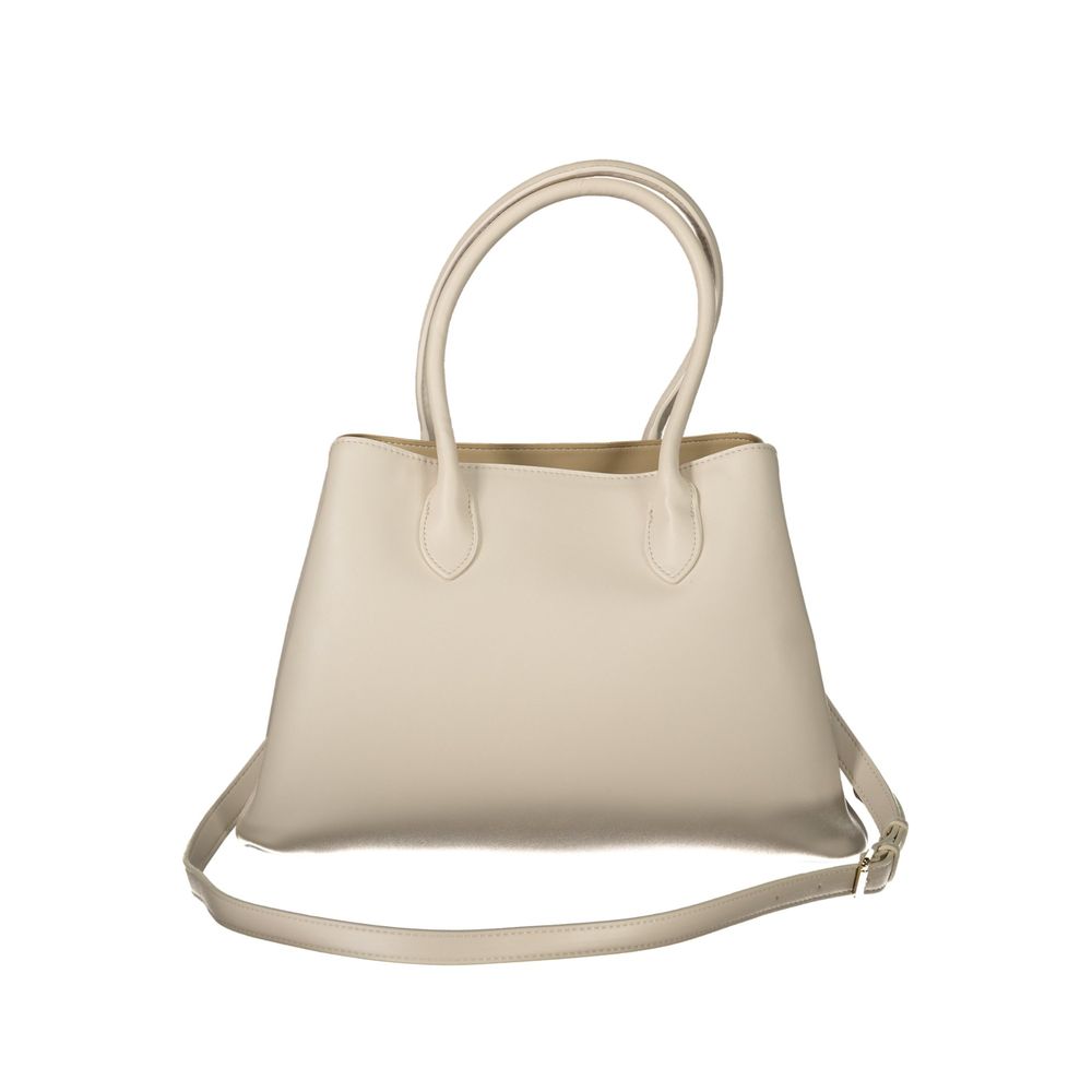 Mario Valentino Beige Polyethylene Handbag
