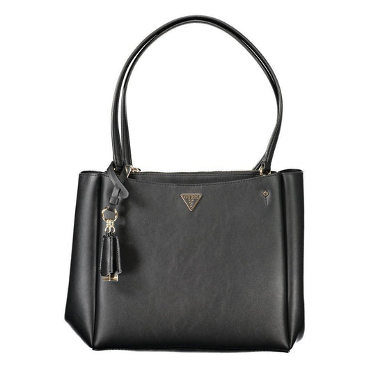 Guess Jeans Black Polyethylene Women Handbag GU-39135