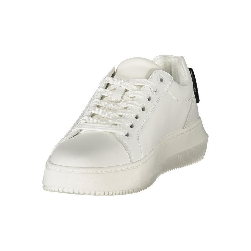 Calvin Klein White Leather Women Sneaker