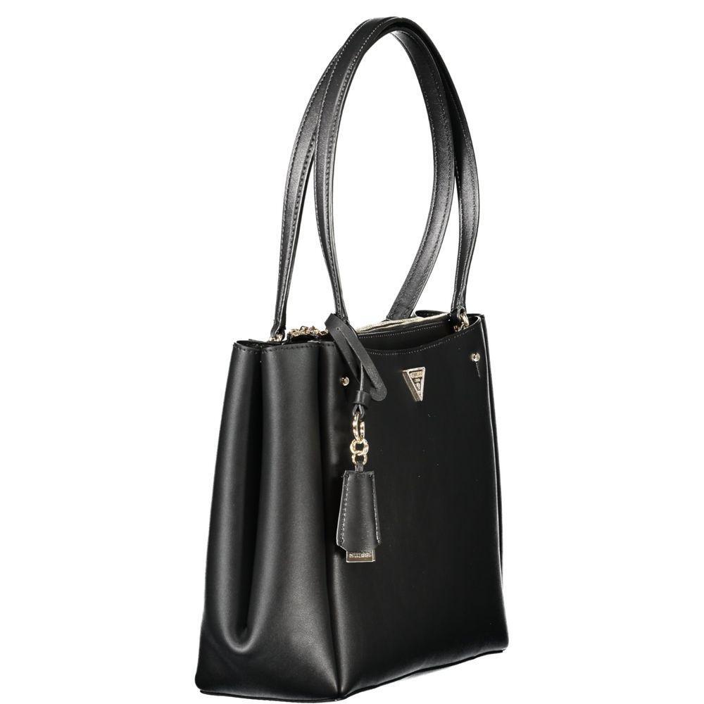 Guess Jeans Black Polyethylene Women Handbag GU-39135