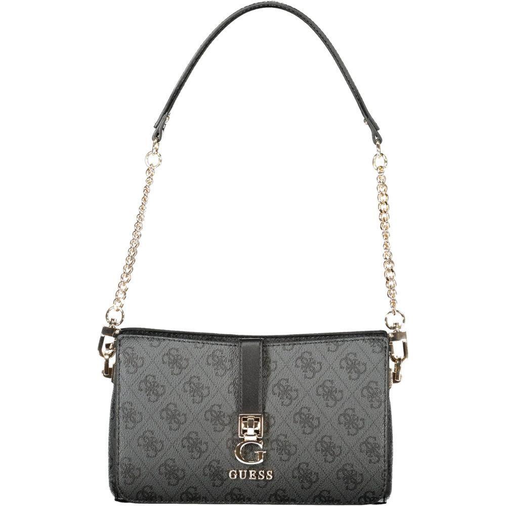 Guess Jeans Black Polyethylene Women Handbag GU-39136