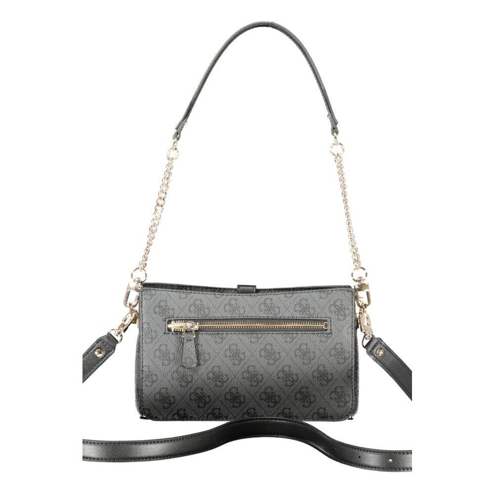 Guess Jeans Black Polyethylene Women Handbag GU-39136