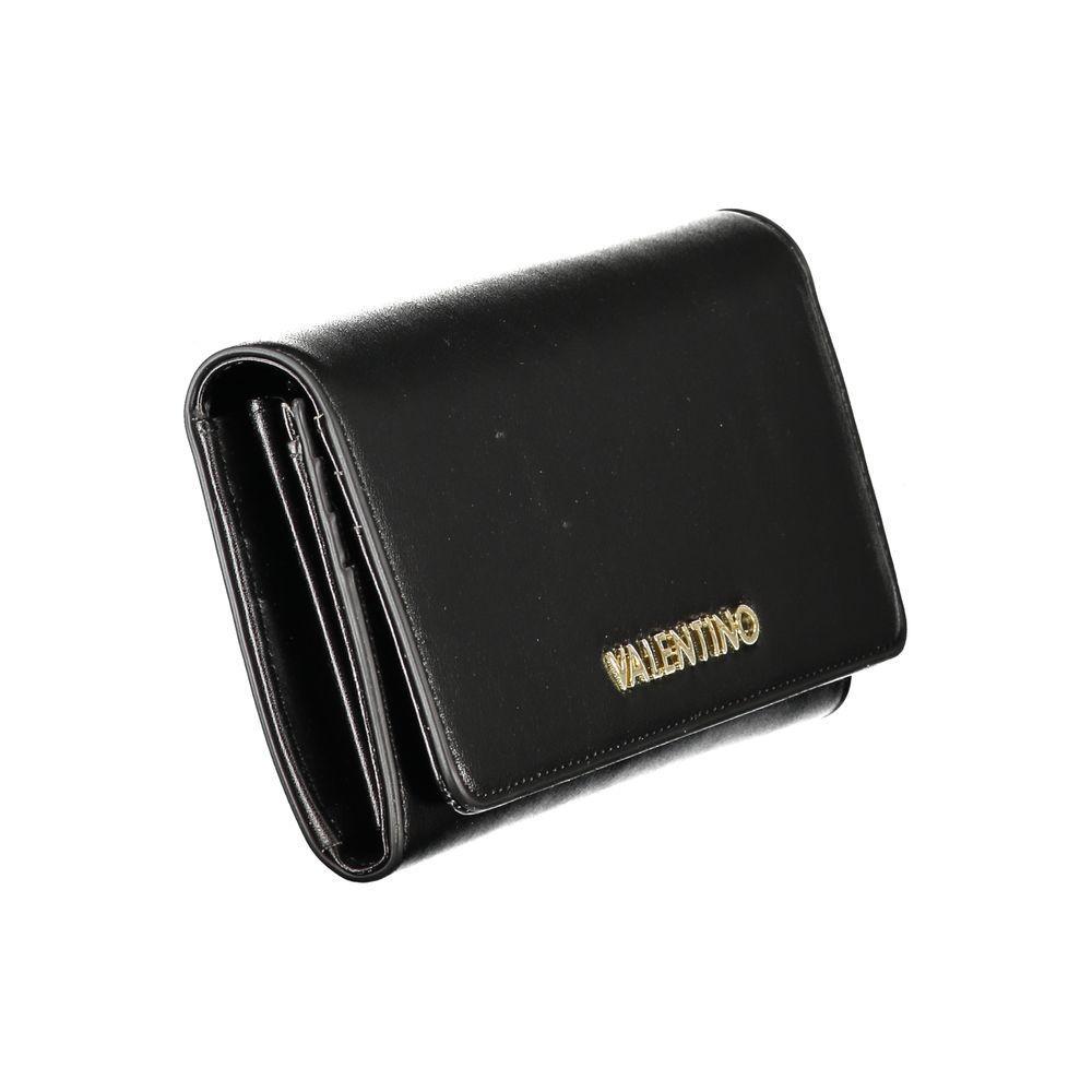 Mario Valentino Black Polyethylene Women Wallet VA-39154