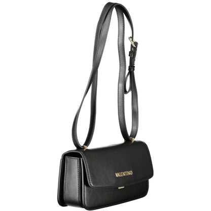 Mario Valentino Nero Poliuretano Woman Shoulder Bag
