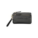 Mario Valentino Black Polyethylene Women Wallet VA-39163