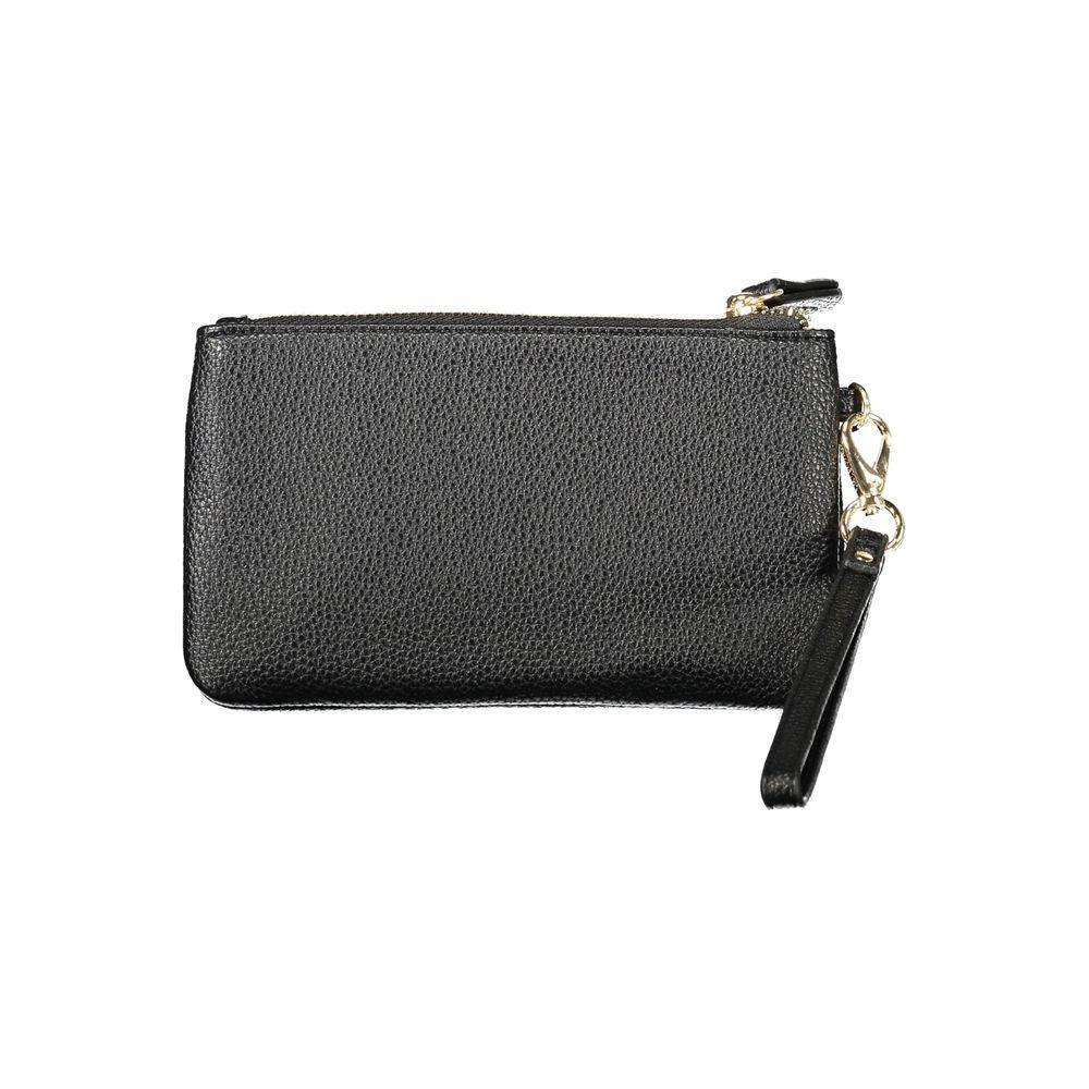 Mario Valentino Black Polyethylene Women Wallet VA-39163