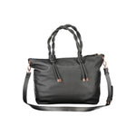 Mario Valentino Black Polyethylene Women Handbag VA-39164