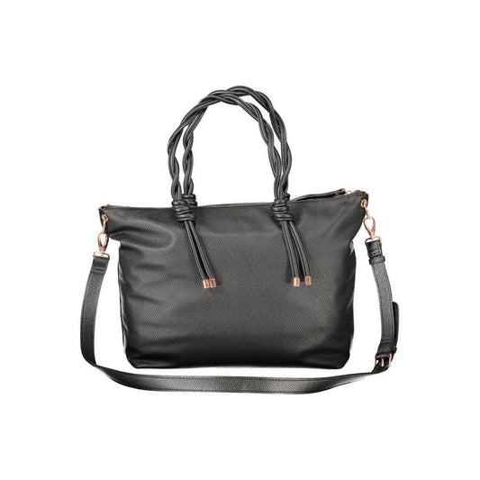 Mario Valentino Black Polyethylene Women Handbag VA-39164