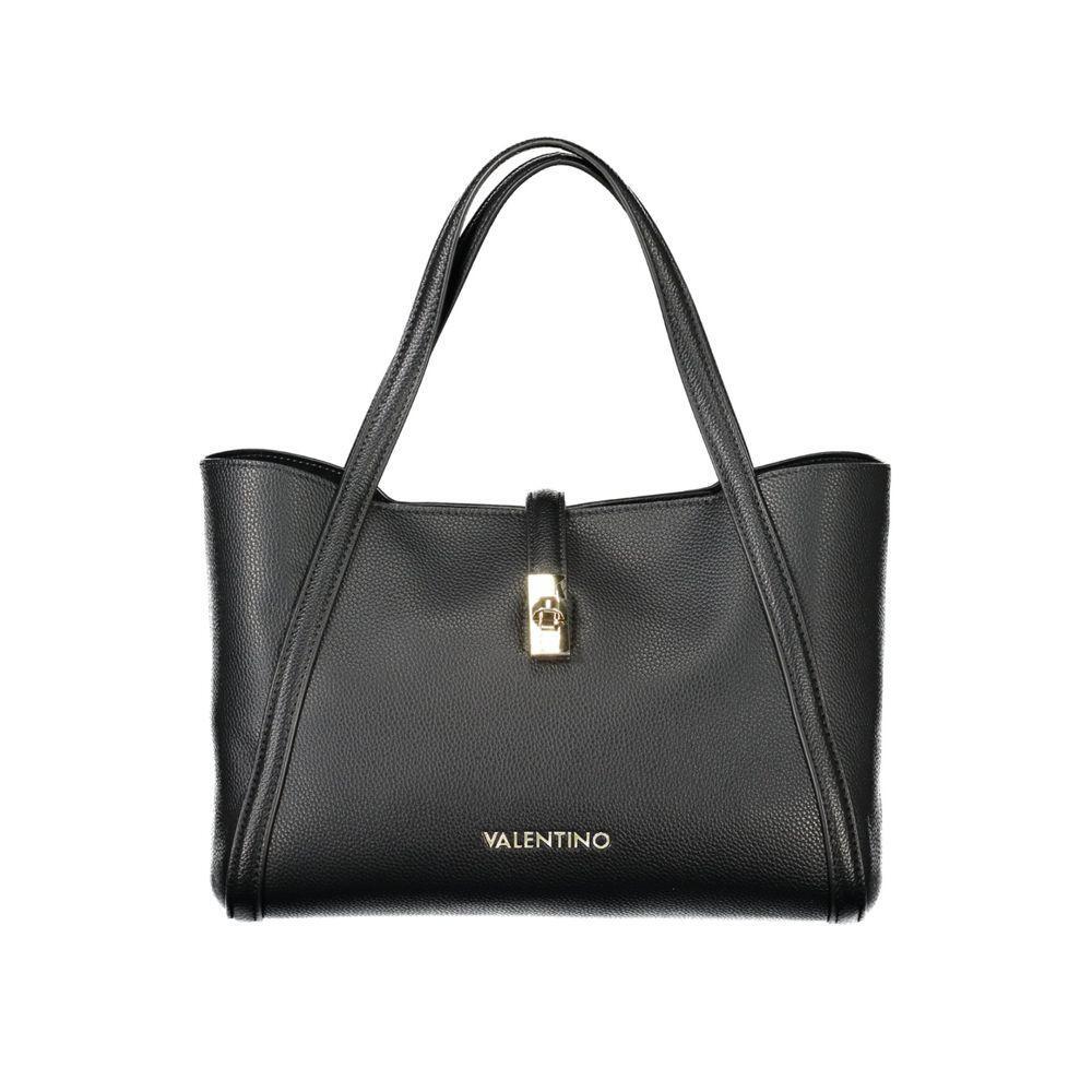 Mario Valentino Black Polyethylene Women Handbag VA-39166