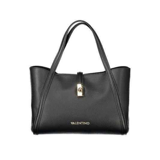 Mario Valentino Black Polyethylene Women Handbag VA-39166