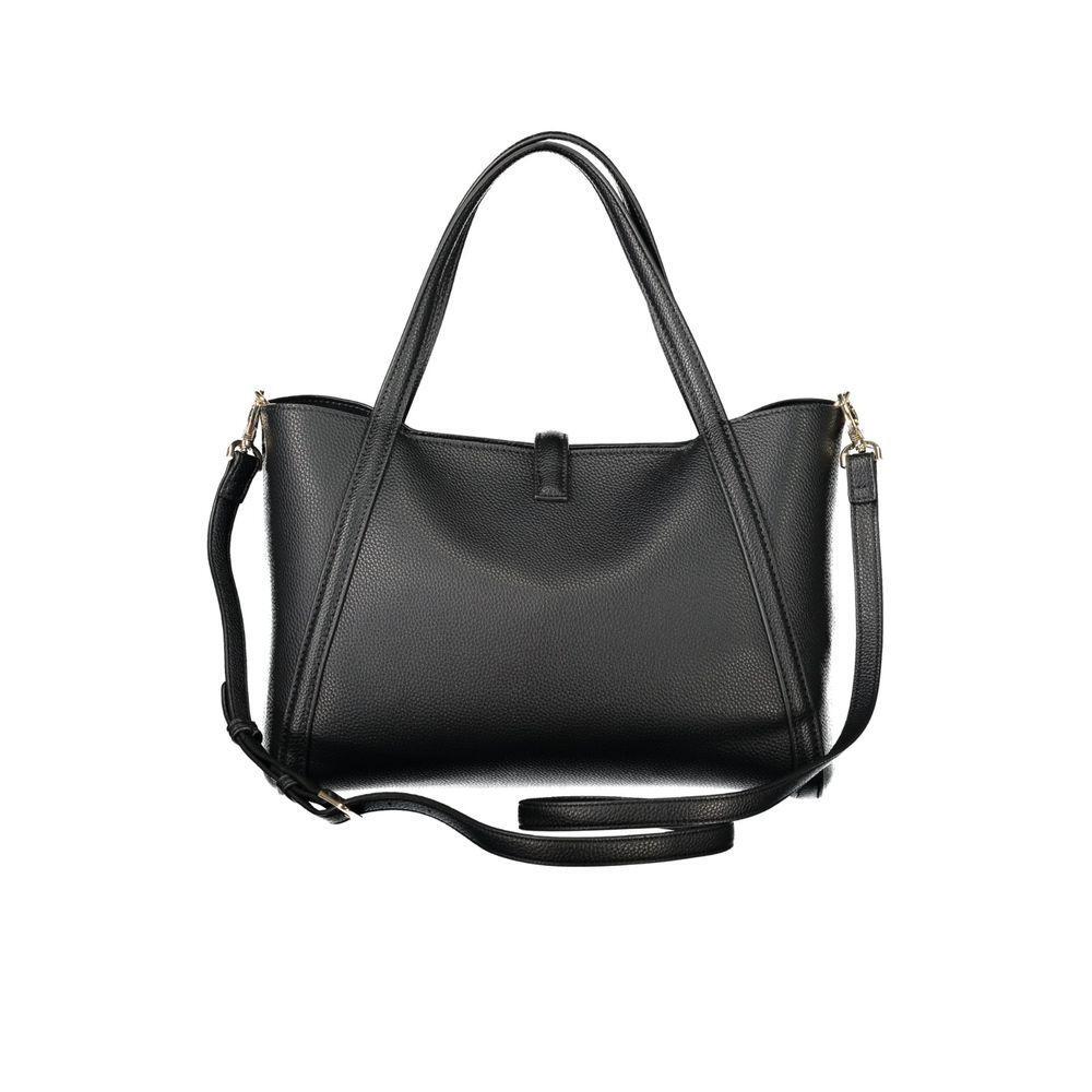 Mario Valentino Black Polyethylene Women Handbag VA-39166