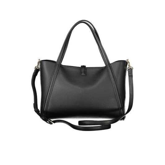 Mario Valentino Black Polyethylene Women Handbag VA-39166