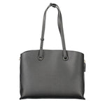 Mario Valentino Black Polyethylene Women Handbag VA-39170