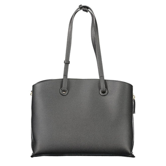 Mario Valentino Black Polyethylene Women Handbag VA-39170