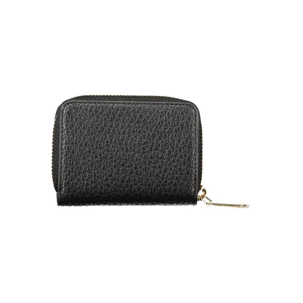 Mario Valentino Black Polyethylene Women Wallet VA-39182
