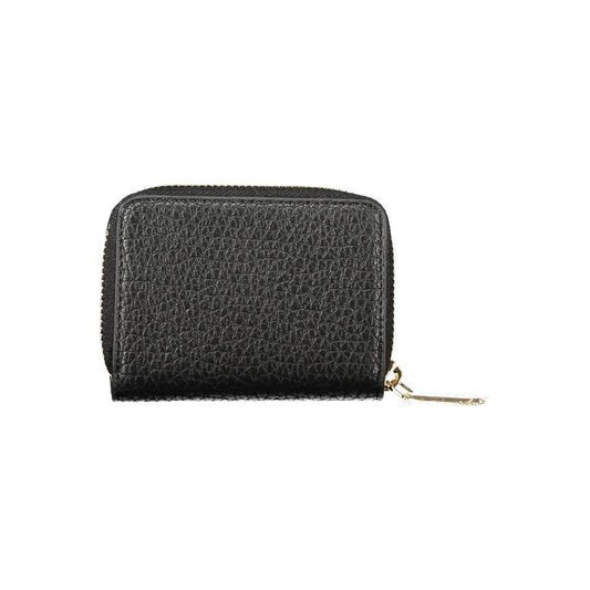 Mario Valentino Black Polyethylene Women Wallet VA-39182