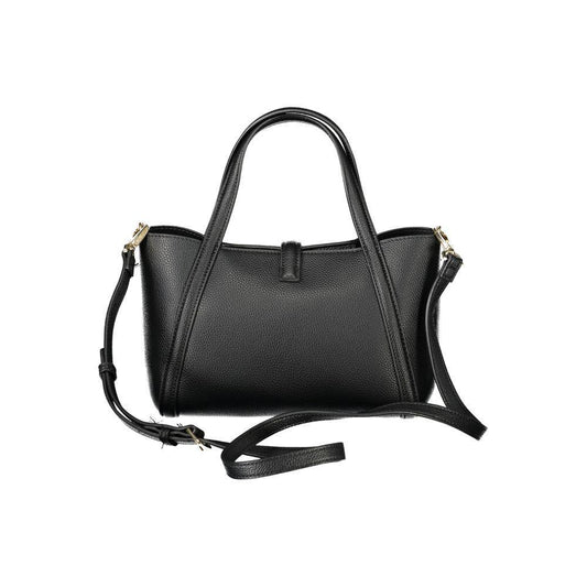 Mario Valentino Black Polyethylene Women Handbag VA-39186