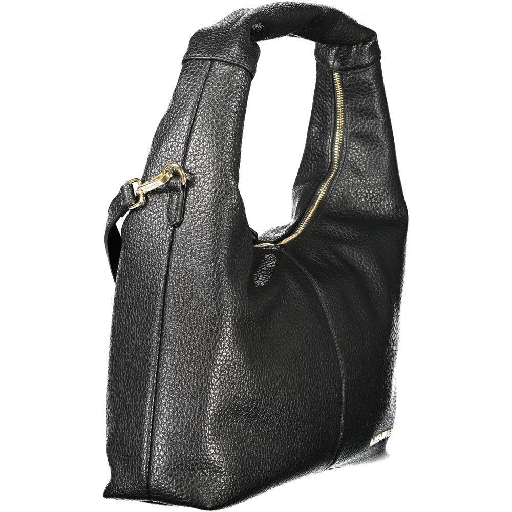 Mario Valentino Black Polyethylene Women Handbag VA-39188