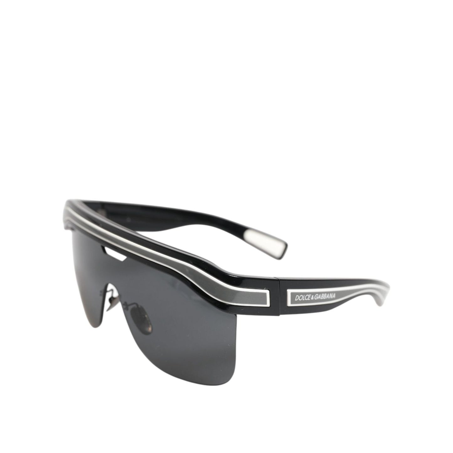 Dolce & Gabbana Black White Street Sporty DG6162 Men Eyewear Sunglasses GLA1372