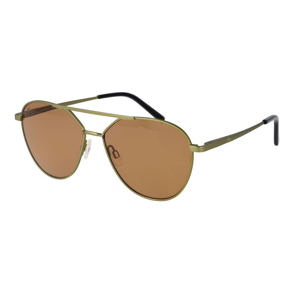 Serengeti Green Plastic Sunglasses