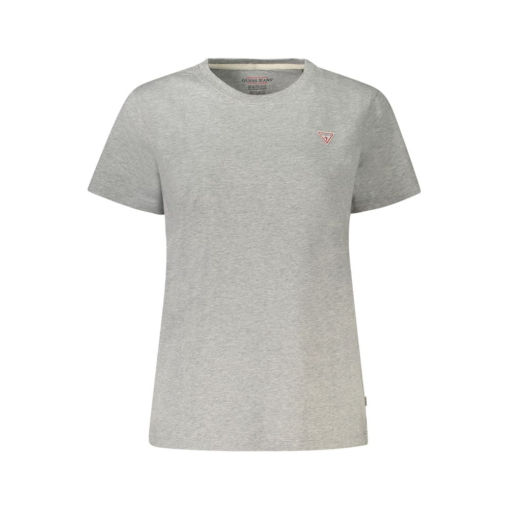 Guess Jeans Gray Cotton T-Shirt