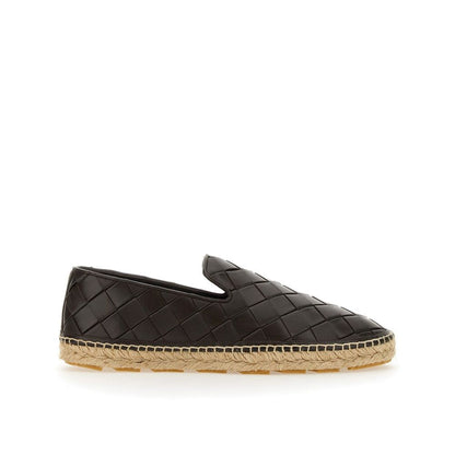 Bottega Veneta Brown Calfskin Espadrilles