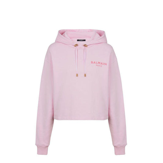 Balmain Flocked Paris Sweatshirt BA-8776393261268-L