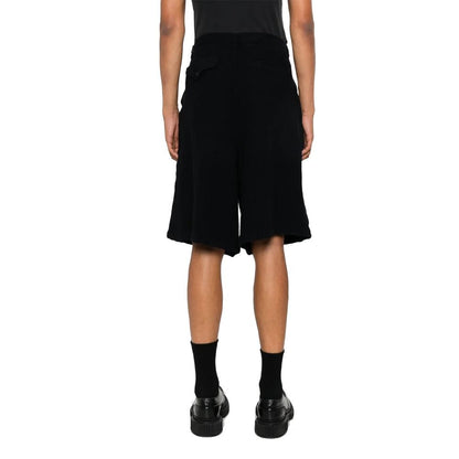 Comme Des Garçons Black Nylon Knee Length