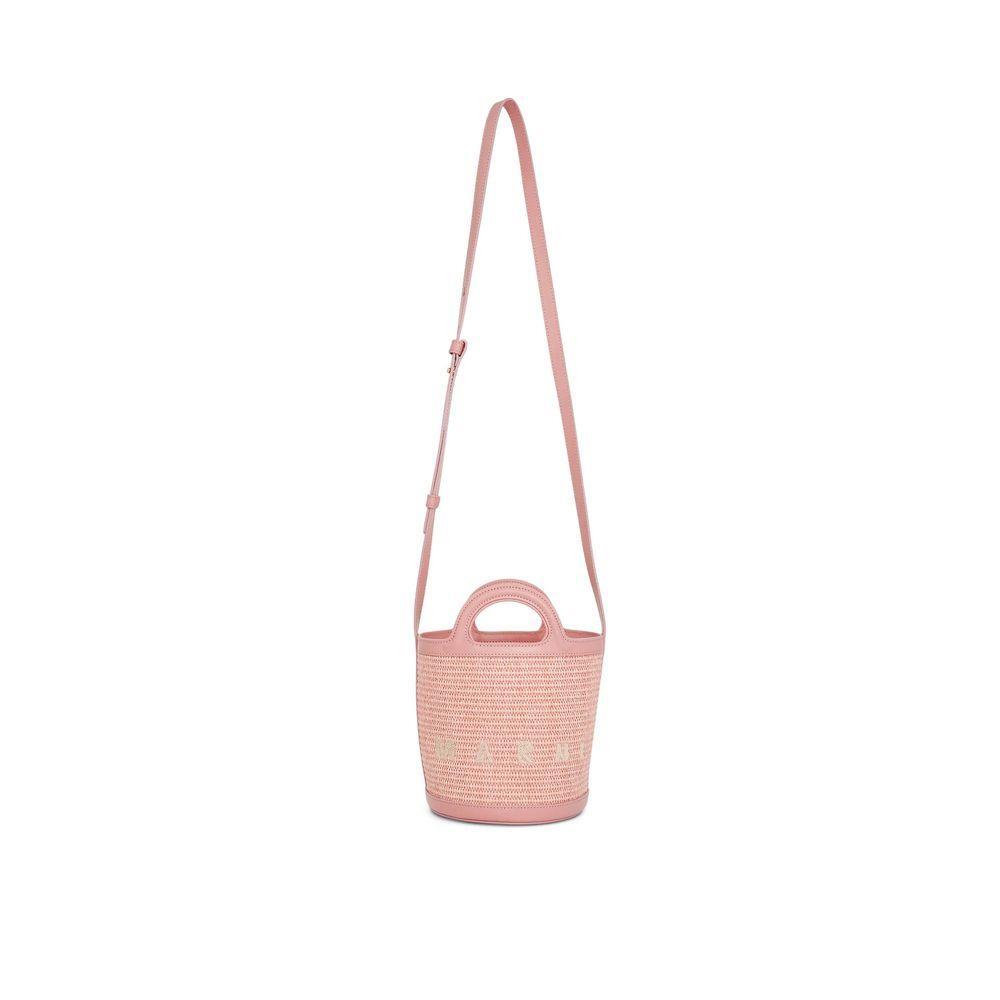 Front view with bag zipped and handles upright.
