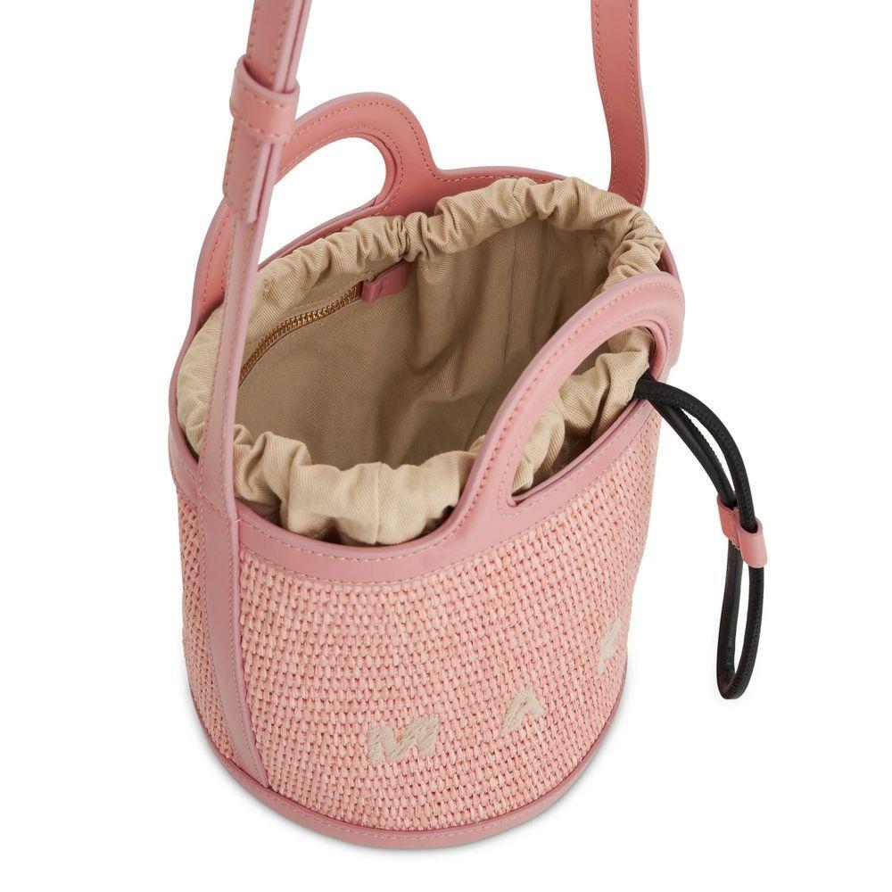 Front view with bag zipped and handles upright.