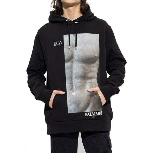 Balmain Cotton Hoodie Sweatshirt BA-8736329138388-L