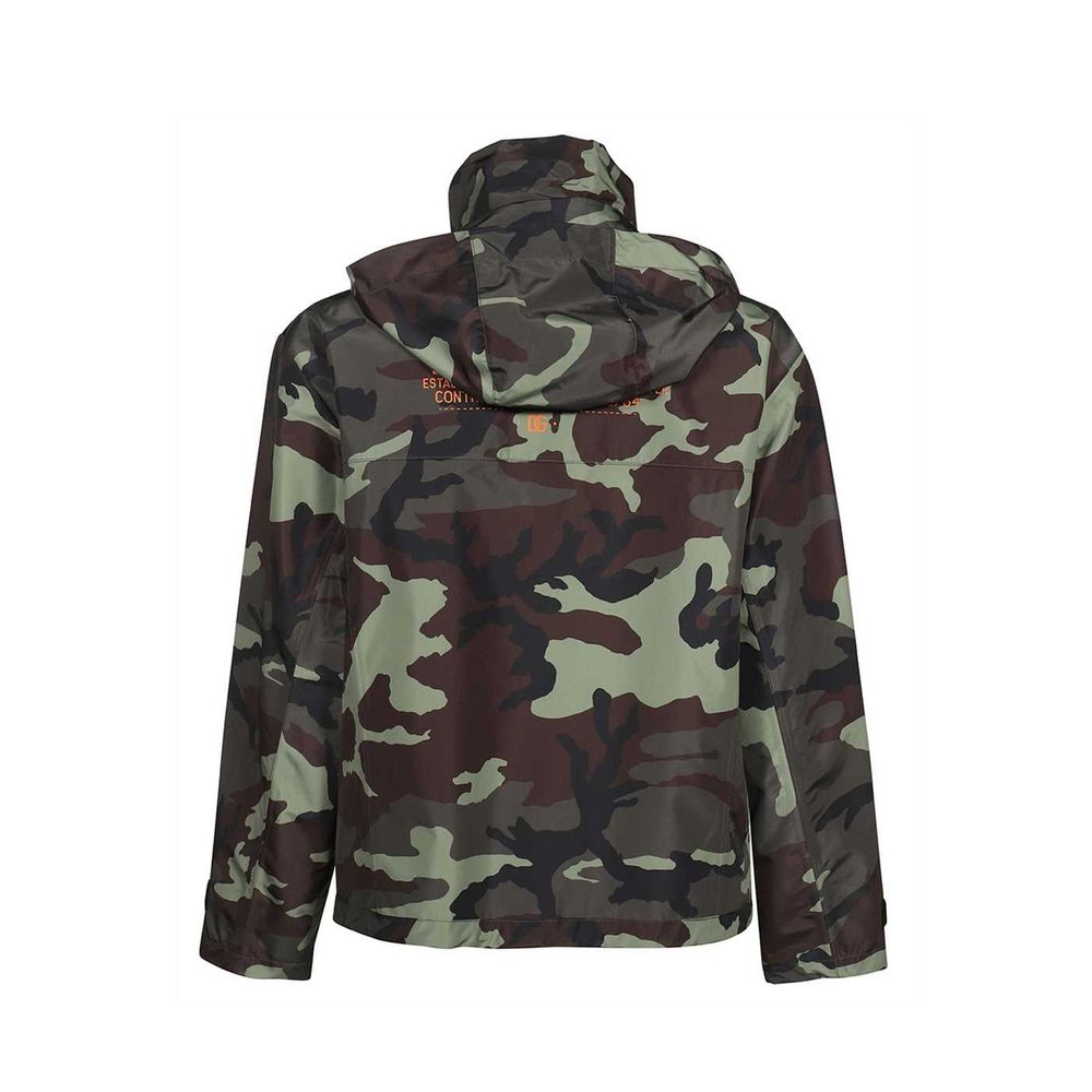 Dolce & Gabbana Green Polyamide Shell Jacket