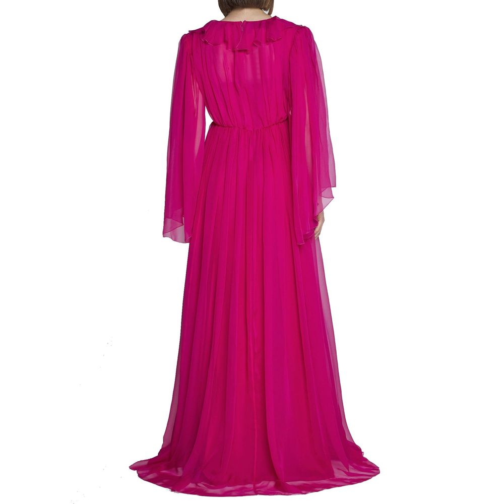 Gucci Multicolor Silk Casual Dress