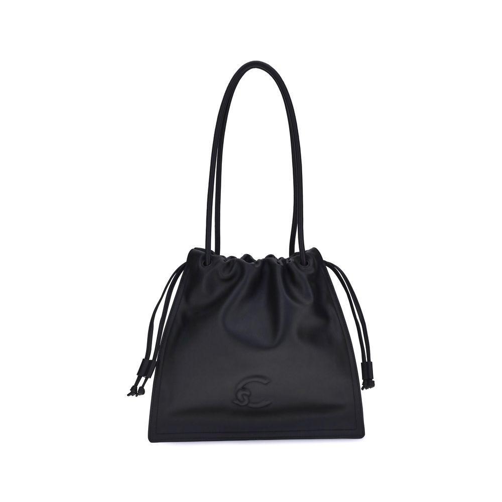 Front view with bag zipped and handles upright.