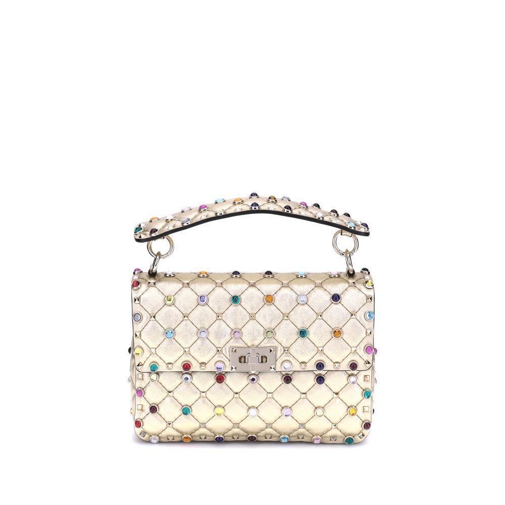 Front view with bag zipped and handles upright.