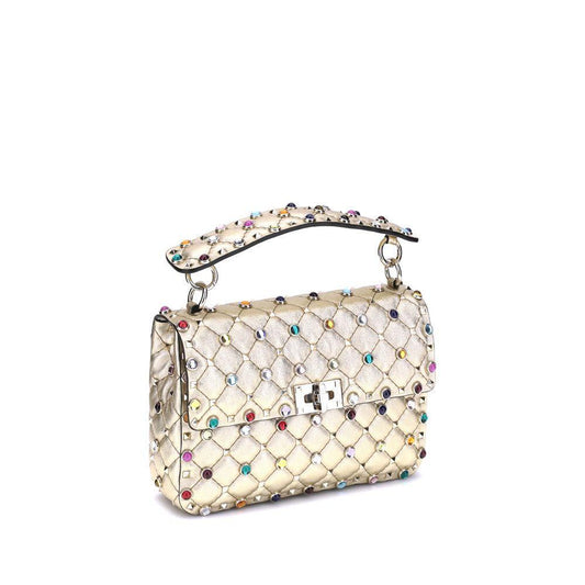 Valentino Garavani Medium Rockstud Spike Shoulder Bag VA7W2B0122NFDDXABB